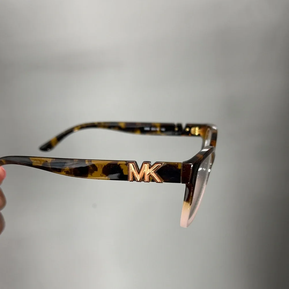 Michael Kors mk 4094U Karlie I Brown and Pink Eyeglasses - Picture 4 of 4